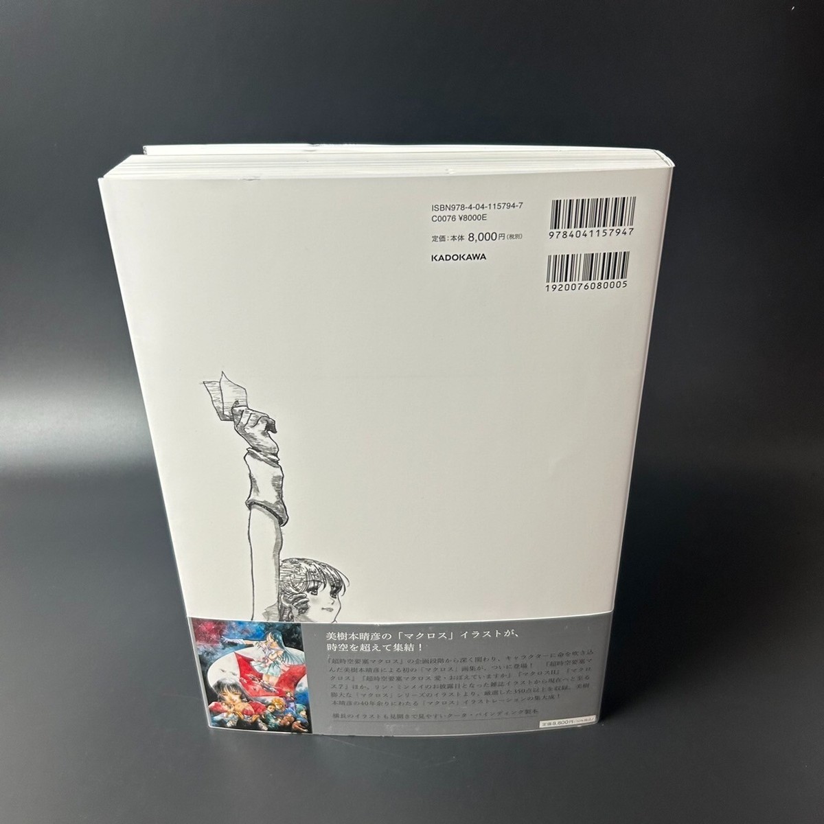 umeko　時間限定 MACROSS Haruhiko Mikimoto Art Collection Illustrated Book from