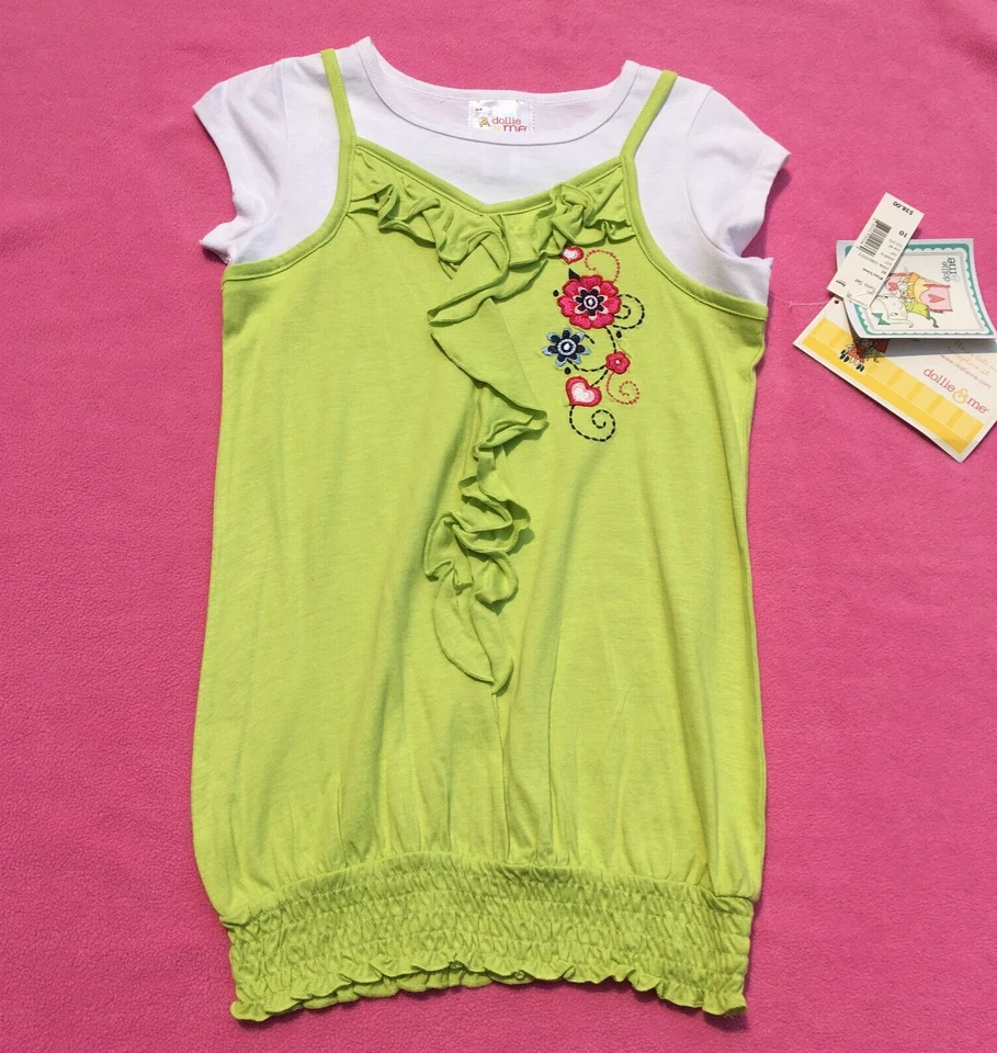 NUEVO Top Dollie & Me Talla 10 ~ Juego de Pantalones y Conjunto de Muñeca de 18 pulgadas Talla 10 Nuevo con Etiquetas ~ Envío Gratis Foto 3 de 4