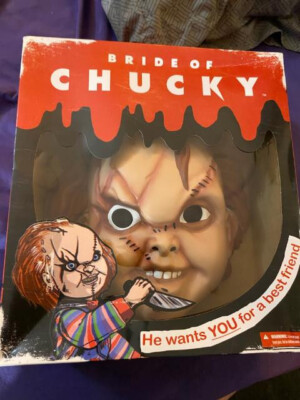 Mezco Chucky Mask adult size BRIDE OF CHUCKY STYLE | eBay
