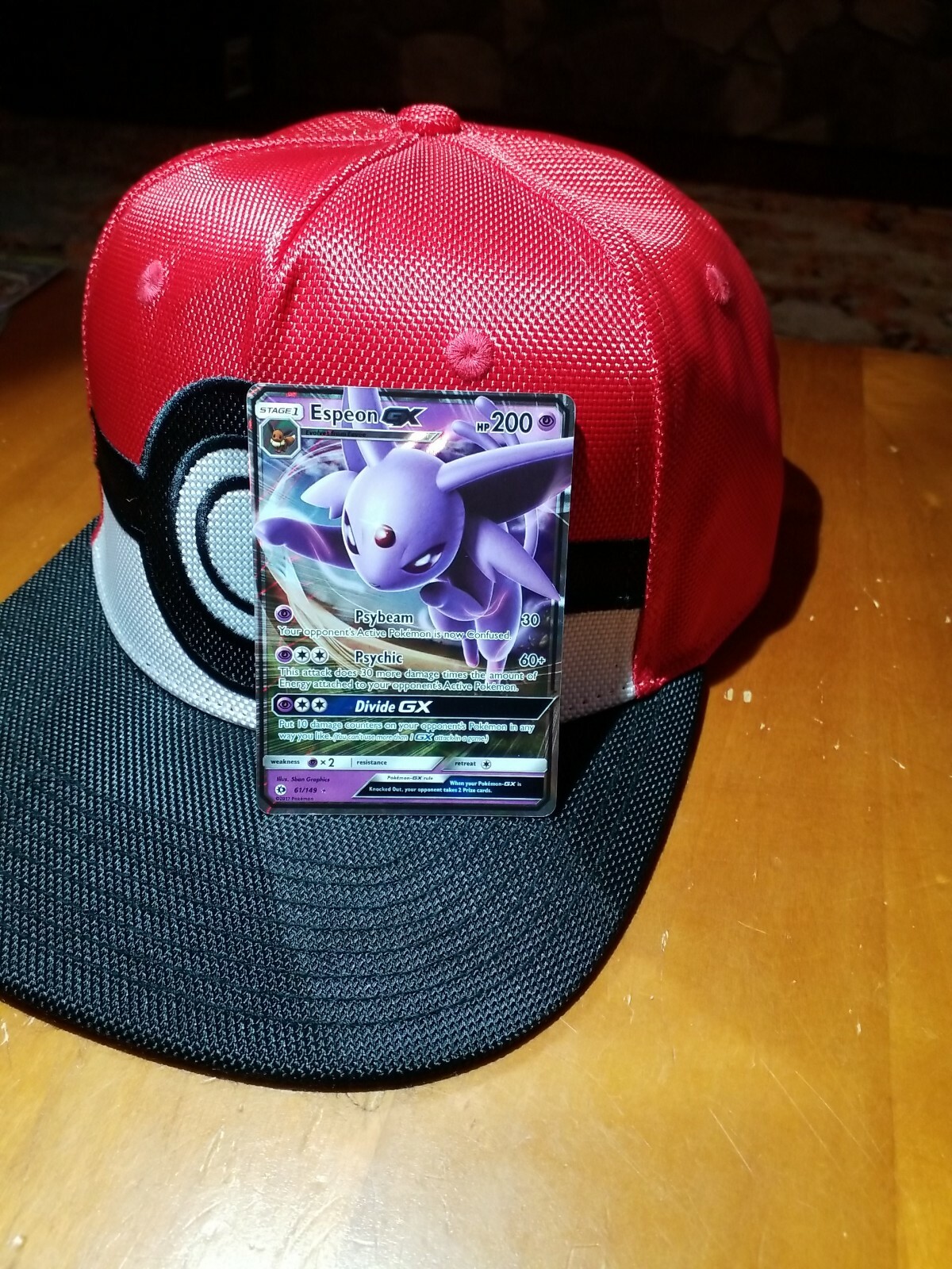 Espeon GX 61/149 - Sun & Moon - Ultra Rare Holo Pokemon Card - Near Mint (NM)