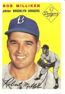 1994 TOPPS ARCHIVES BOB MILLIKEN GOLD STAMPED BASEBALL CARD  #177