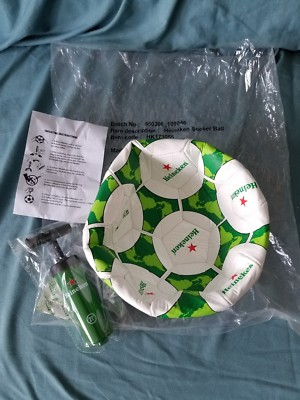 World Map Heineken Beer Soccer Ball FIFA & UEFA Champions League