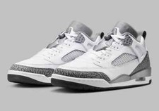 Nike Air Jordan Spizike Low Cool Grey White F...