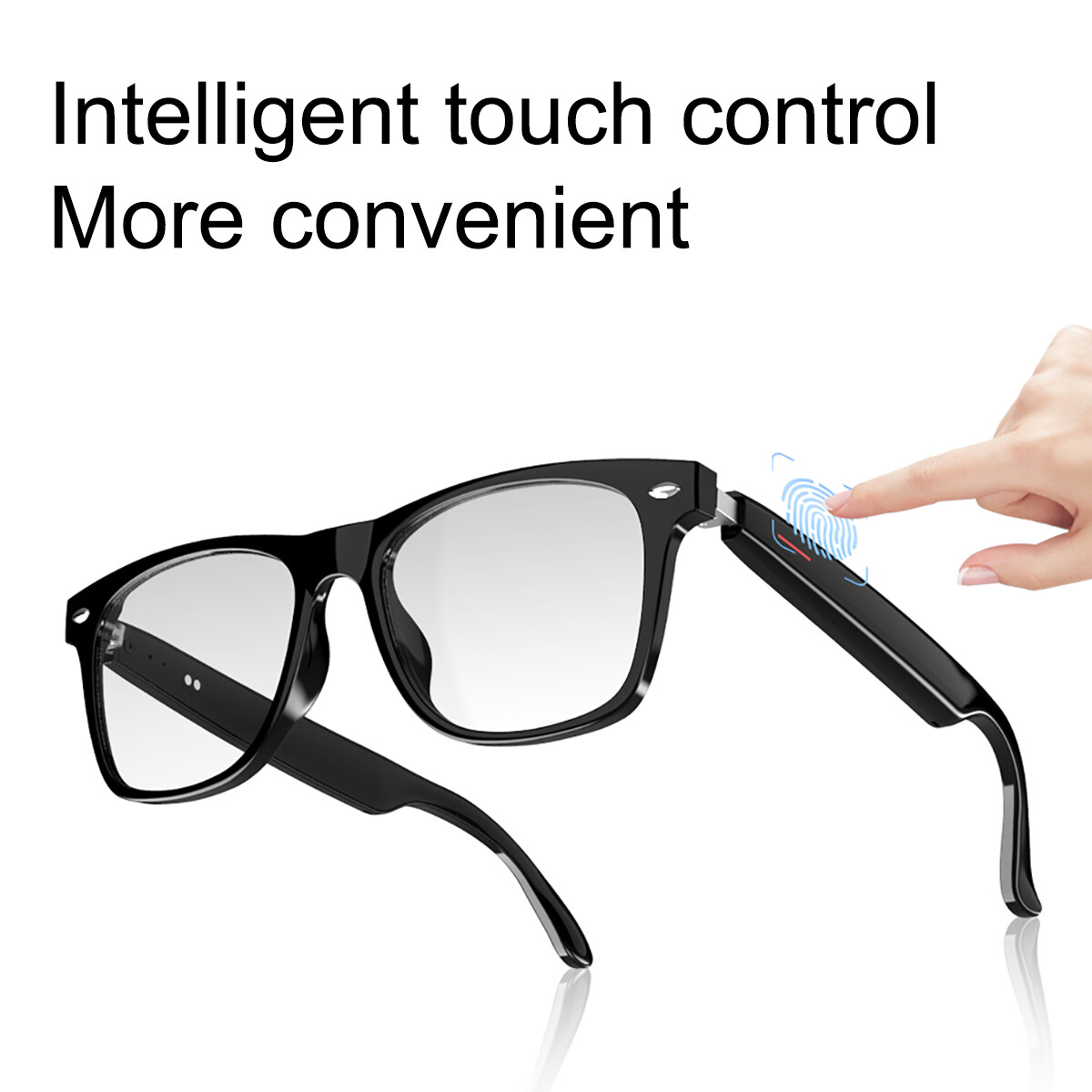 Latest Smart Bluetooth Glasses Music Call Sunglasses Anti-Blue