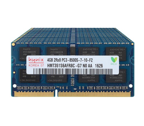 10pcs Hynix 4GB DDR3 1066 MHz PC3-8500S 204PIN SO-DIMM RAM Laptop`Memory`Upgrade - Picture 2 of 12