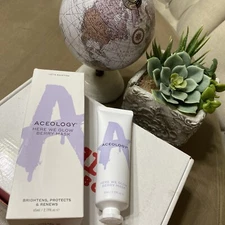 ACEOLOGY Here We Glow Berry Mask 65 ml/2.19 fl oz Full Size NIB FREE SHIP Sealed