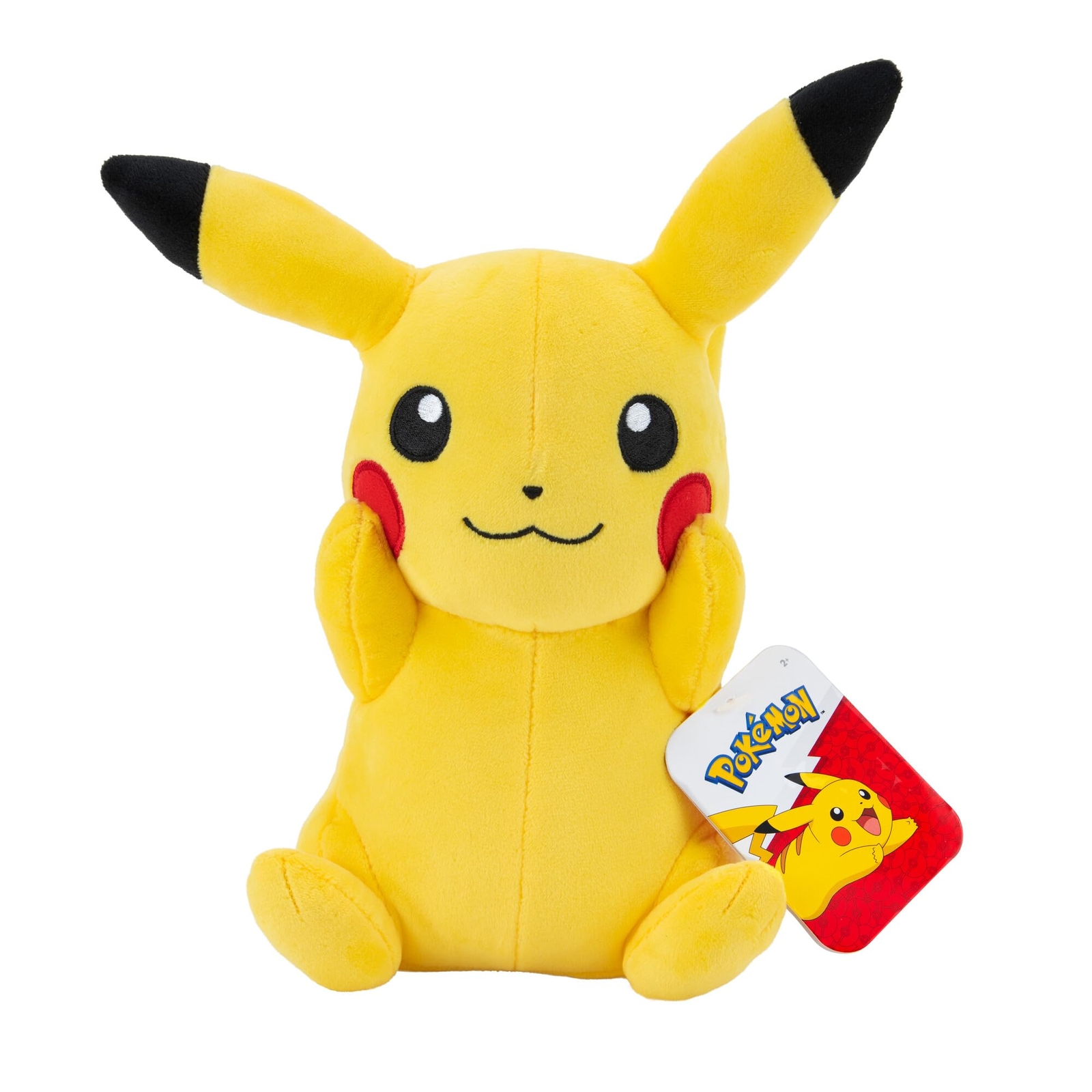 Pokémon Official and Premium Quality 8-inch Pikachu Plush - Adorable, Ultra-Soft