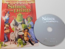 Shrek The Third - Mike Myers FS VG 2007 DVD Disc Cover Art Ships Free.