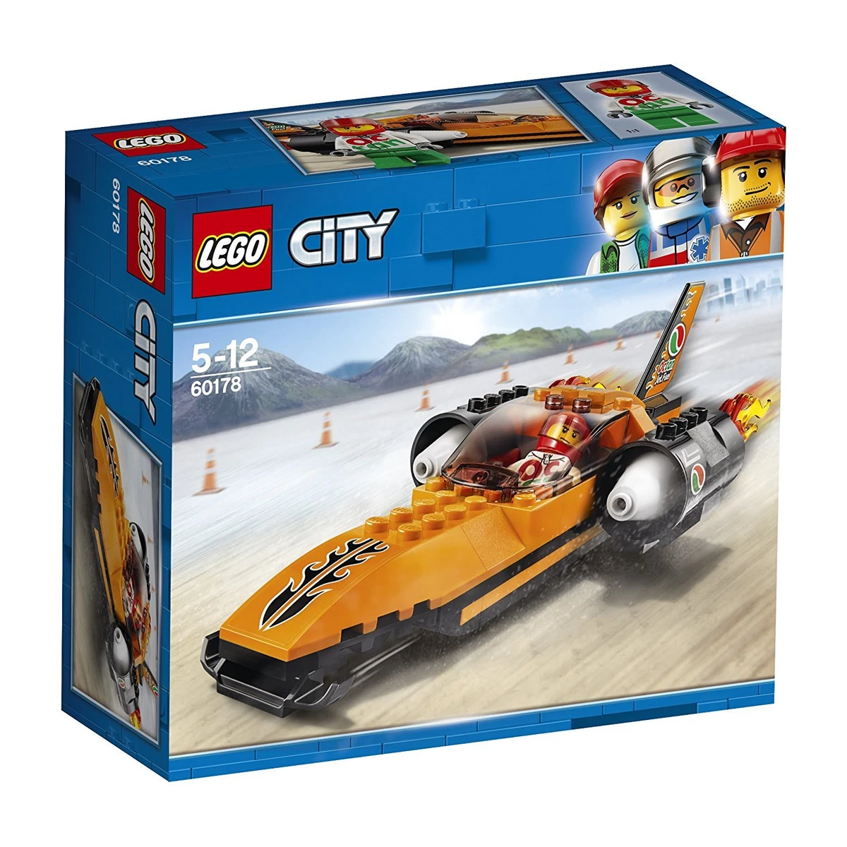 LEGO City World s Fastest Speed Record Super Car 60178 Building