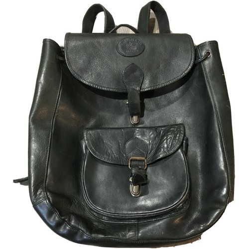 bass leather backpack