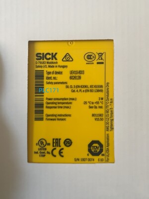 1PC SICK UE410-8DI3 Security SAFETY RELAY EXPANSION MODULE Fast shipping