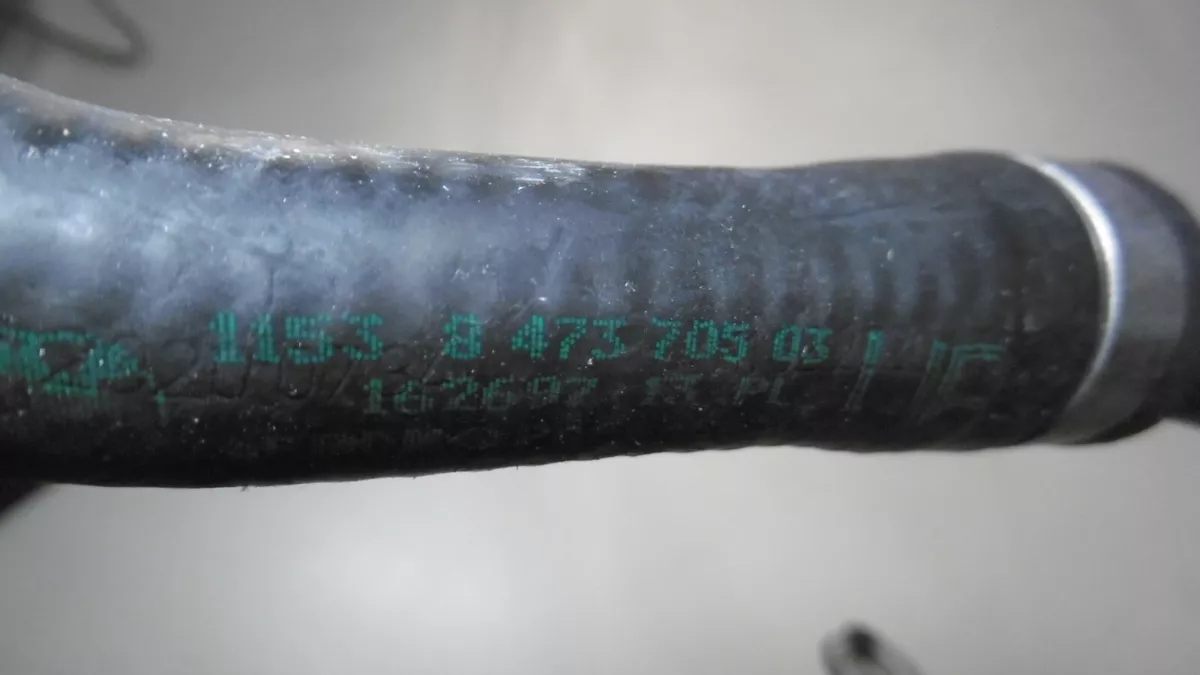 8473705 BMW B47 231PS Coolant Pipe Line for Coolant Pump X5 G05 