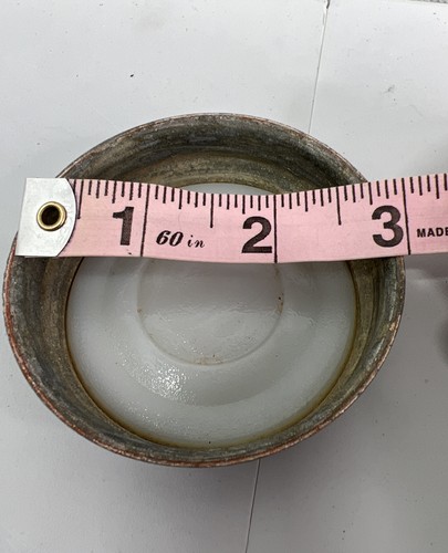 Vintage Zinc Regular Mouth Mason Jar Lids - Picture 3 of 3