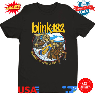 One More Time Tour Blink-182 SoFi Stadium July 6, 2024 Inglewood, CA T-shirt