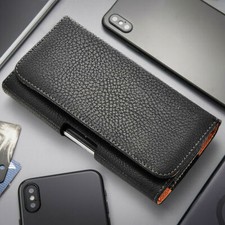 Leather Holster Pouch Case Carry Cover For Samsung Galaxy S26/S25/S24/S23/S22 5G