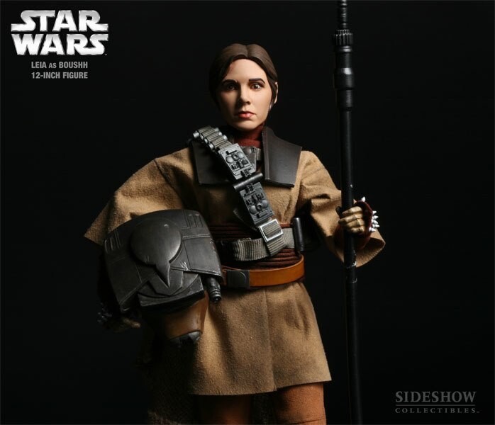 STAR WARS~EPISODE VI~ROTJ~PRINCESS LEIA / BOUSSH~SIXTH SCALE