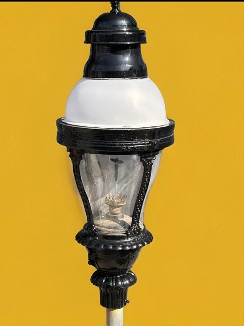 "Luz de calle Boulevard NYC vintage de 44"", lámpara de poste, LED" Foto 2 de 4