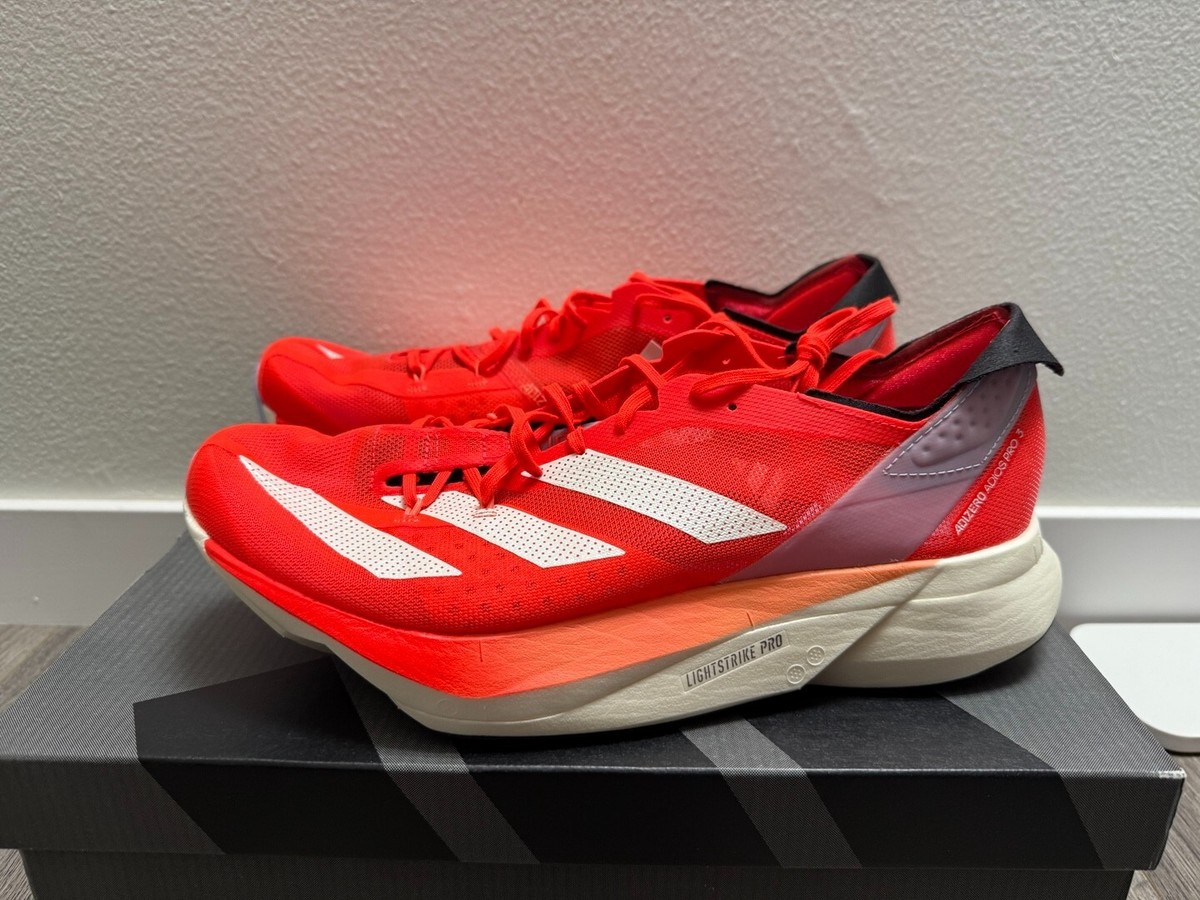 adidas Adizero Adios Pro 3 'Solar Red' GX9777 (Size 10.5) New with