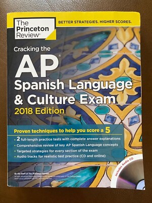 College Test Preparation Ser.: Cracking the AP Spanish Language and Culture Exam