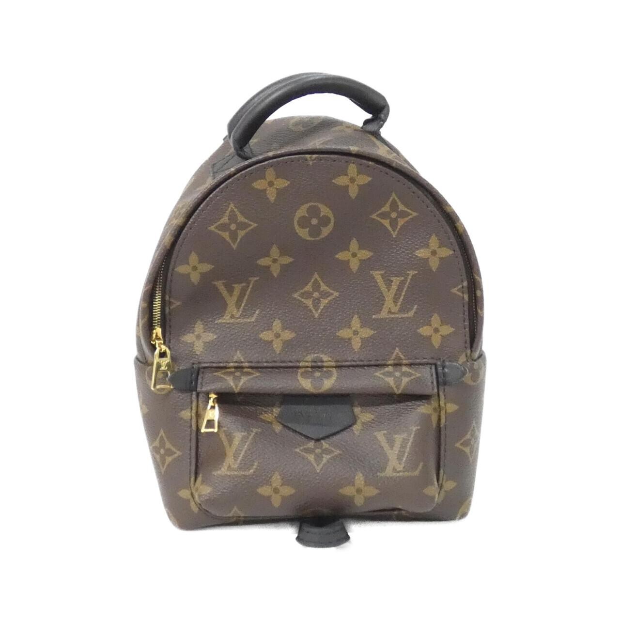 Authentic LOUIS VUITTON Monogram Palm Springs Back Pack MINI M44873 Rucksack ...