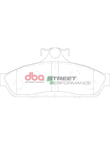 DBA Street Performance Brake Pads fits Ford LTD 5.0 AU MPFi V8 (DB1086SP) - Picture 1 of 12