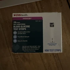 True Metrix PREMIUM Monitoring Blood Glucose Test Strips, 100 Test Stri