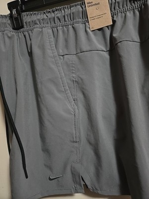 3-2026-NWTS-Nike Mens M Dri-Fit Unlimited 5  Unlined Versatile Shorts DV9336-Lg