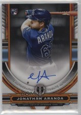 2023 Topps Tribute Tribute Auto Orange 2/25 Jonathan Aranda #TA-JA Auto 1b36