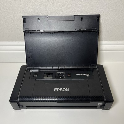 Epson WorkForce WF-110 Wireless Mobile Inkjet Printer B582A No Power Cord