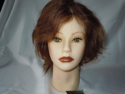 Clic Int l Woman Hair Style Mannequin 100% Human Hair w/Tag