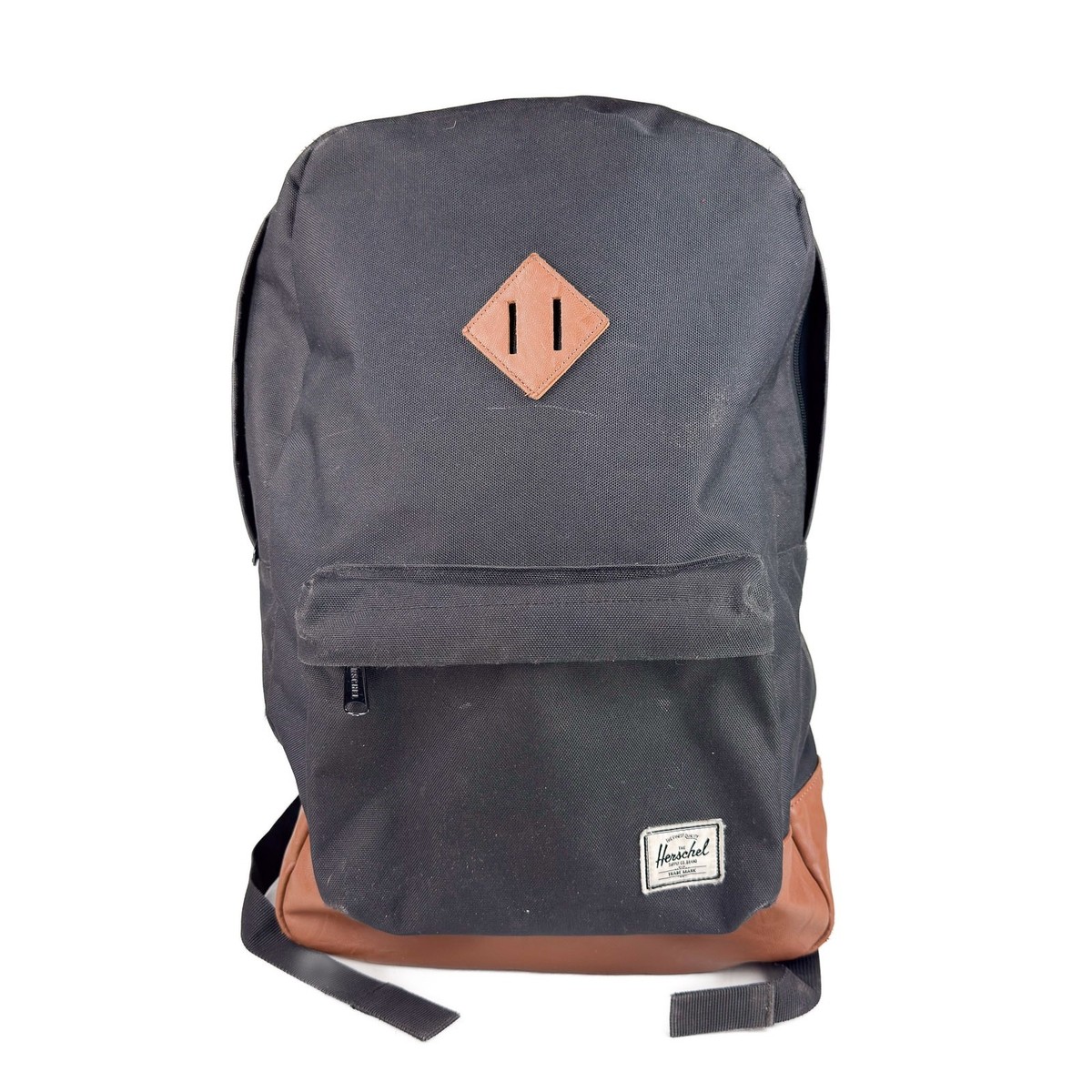 Herschel Supply Co. Heritage Backpack Black/Saddle Brown One Size