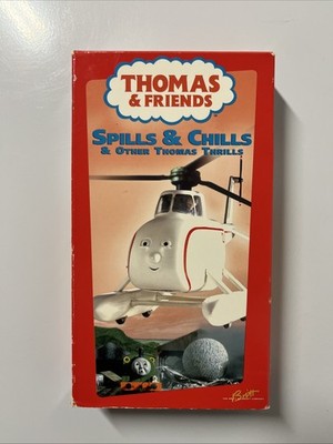 Thomas & Friends - Spills & Chills (VHS; 2000 Kmart Blue Ink Label