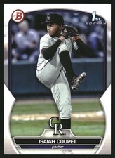 2023 Bowman Draft #BD-37 Isaiah Coupet Rockies NM-MT ID:50457 ID:50457