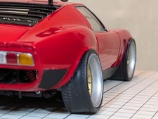 Lamborghini Miura SVR Jota 1/18 Kyosho Custom Lowered BBS Style Wheels From JP