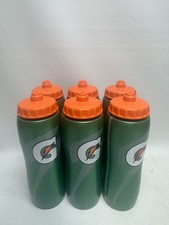 Lot Of 2 Gatorade Squeeze 32oz Plastic Water Bottle - Green