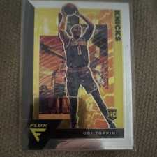 Panini 2020-21 Flux Obi Toppin New York Knicks Rookie #206 Basketball Card