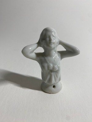 Teepuppe half doll weiß 6 cm