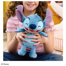 Takara Tomy Disney Lilo  Stitch Vibrating Talking Plush Stitch Doll