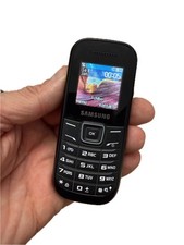 Ersatzhandy • Samsung Keystone 2 • GT-E1200 SimFrei Schwarz Komplett geprüft