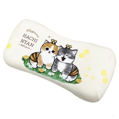 MORIPiLO Memory Foam Kissen Moff Sand Hachi-nyan 15x30cm gelb 4621068