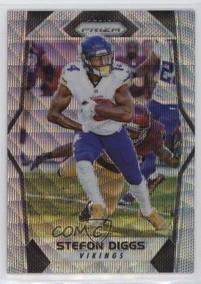 2017 Panini Prizm Blue Wave Prizm 35/149 Stefon Diggs #87 1by