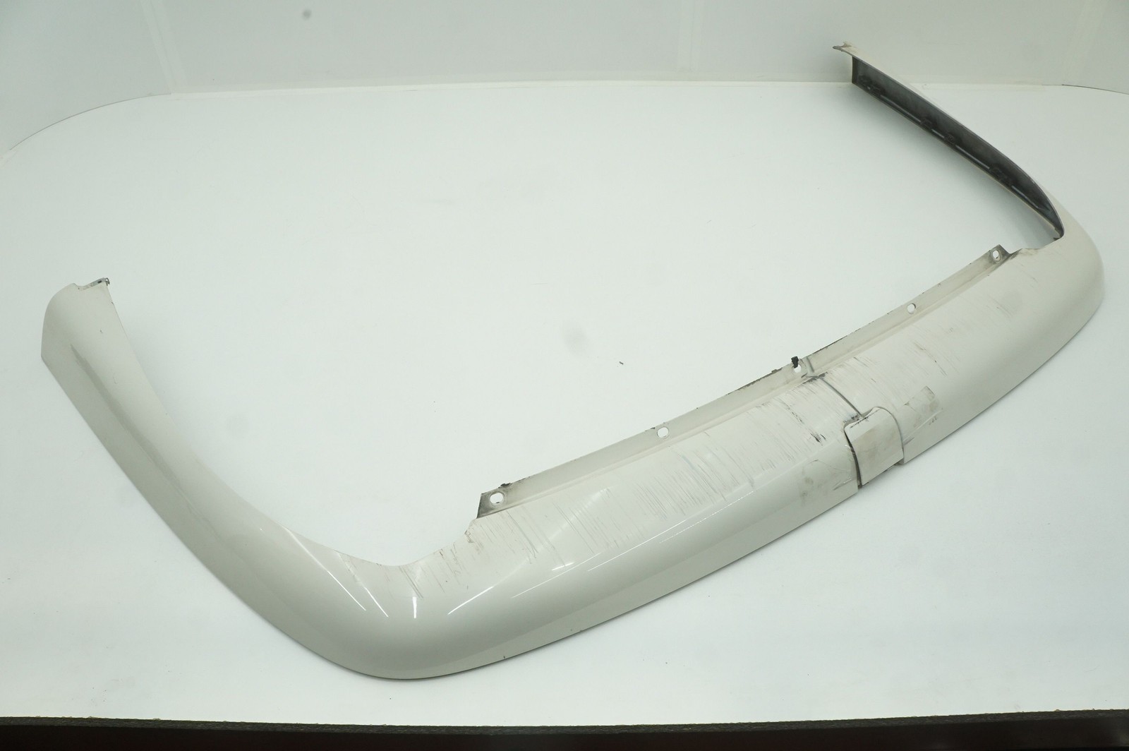 Set Rear Bumper Cover Lower Bottom Trim Panel White Rolls Royce Phantom Vii 2006