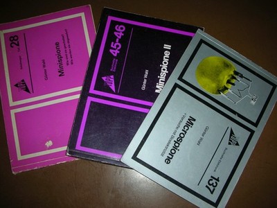 3 Stck. Technikbücher aus der Topp Reihe ''Minispione''.
