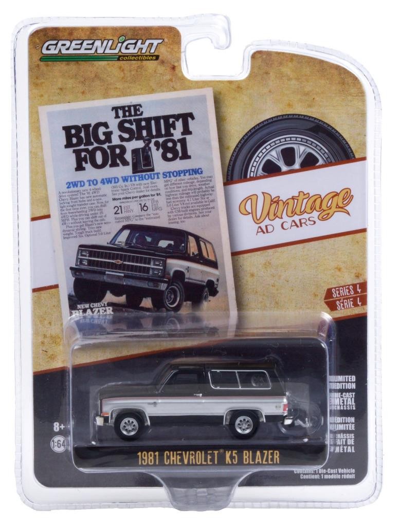 GreenLight 39060 E 1981 Chevrolet K5 Blazer Diecast Car 1:64