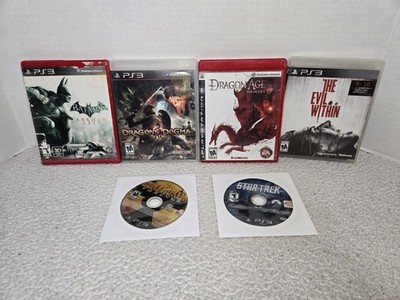 PS3 Lot Of Games Acceptable Condition The Evil Within, Duke Nukem Forever & More