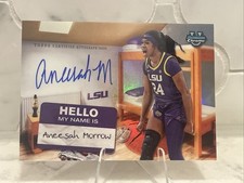 2025 Aneesah Morrow Campus Dorm Signatures Bowman U Chrome On Card Auto