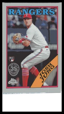 2023 Topps Chrome Update #88CU-16 Josh Jung 1988 Topps Baseball 35th Anniversary