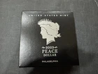 2023 Peace Dollar Silver Uncirculated Coin US Mint OGP Box and Certificate