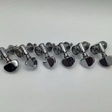 Grover Guitar Tuners Mixed Set of 6 Chrome Sealed Machine Heads 3 3, Vintage
