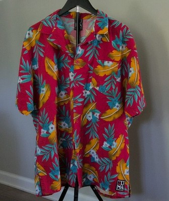 RARE Vintage 90s Zuma Beach Men's Hawaii Shirt XL EUC